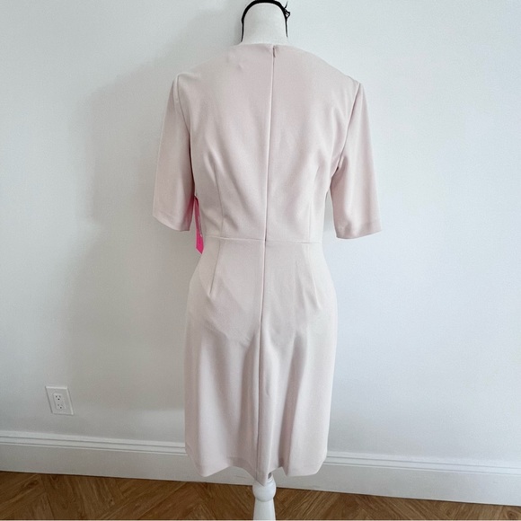Betsey Johnson Size 8 Women’s Shift Dress. Pink Dress Short Sleeves NWT - Picture 12 of 15
